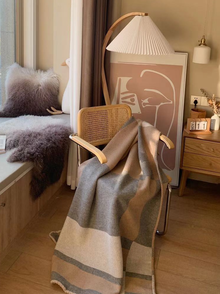 Rinoart Lüks Krem Renkler Kaşm - Cashmere Throw Blanket incelemesi ve fiyatı