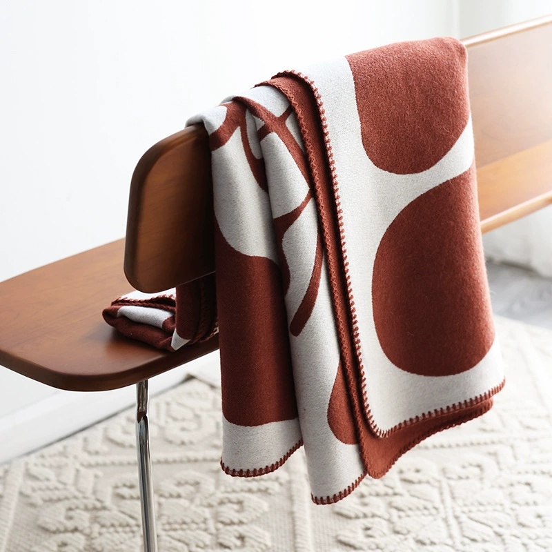 Jakarlı Sahte Kaşmir Battaniye - Cashmere Throw Blanket incelemesi ve fiyatı