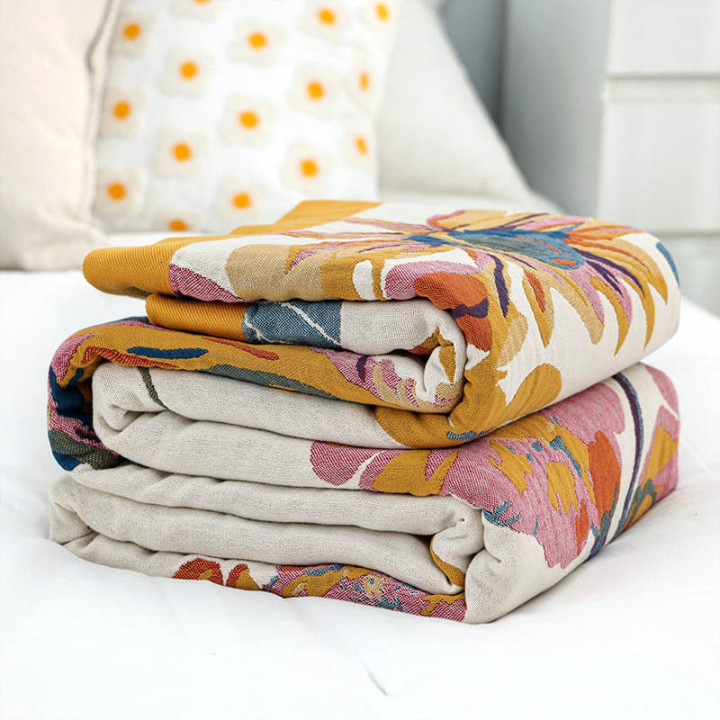 Basit pamuklu battaniye Muslin - Cashmere Throw Blanket incelemesi ve fiyatı